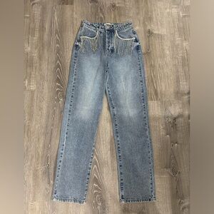 Bedazzled jeans